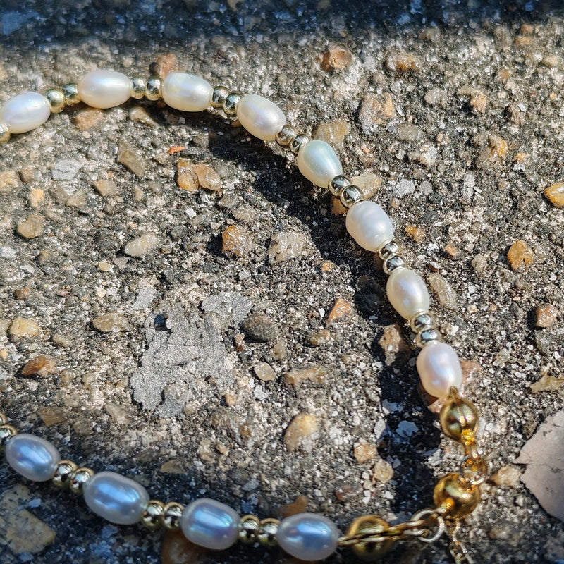 Handmand Crafted Freshwater Pearl Bracelet