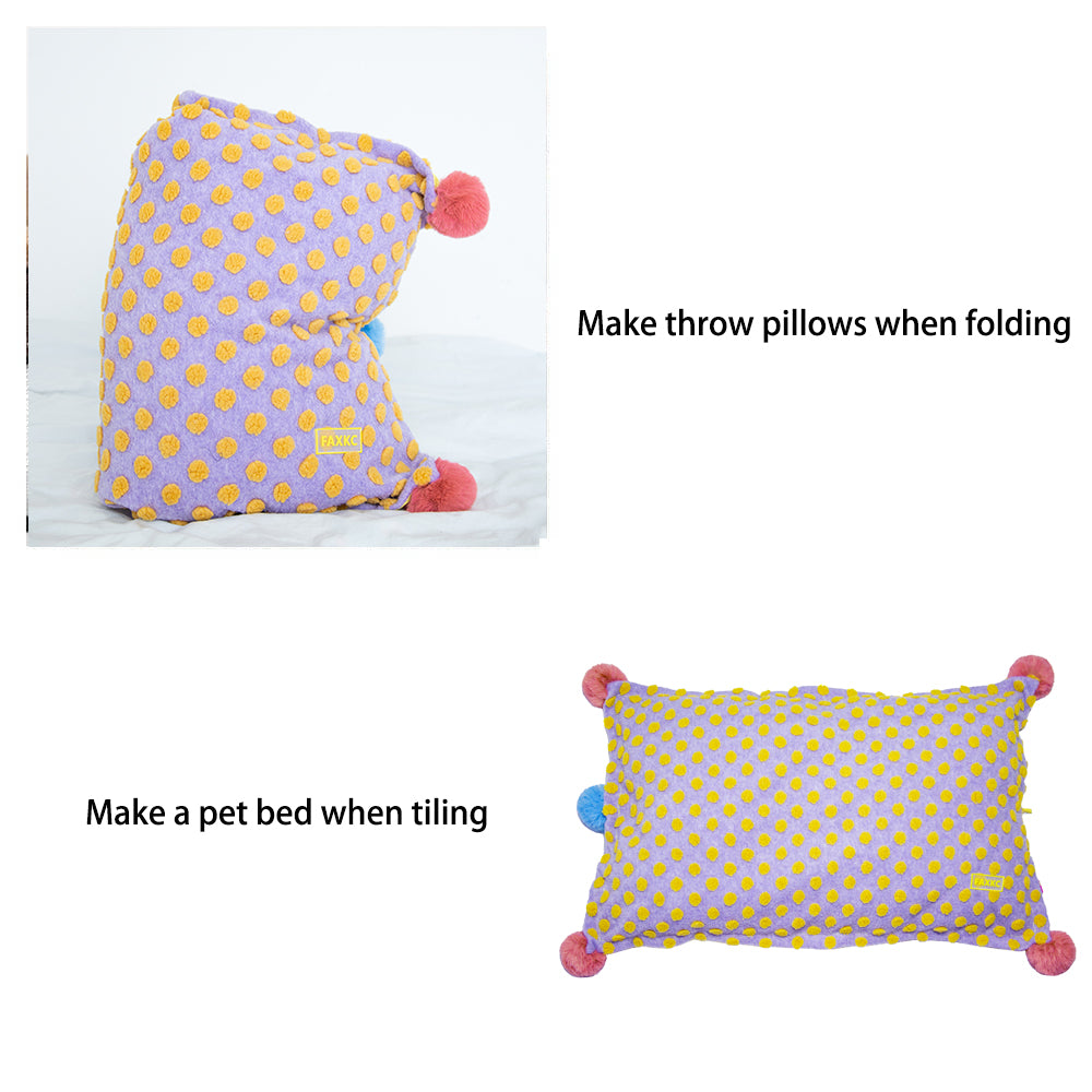 Fur ball series furry dog beds cat beds