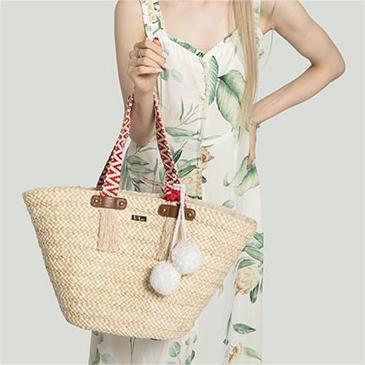 Hairball Handmade Straw Bag