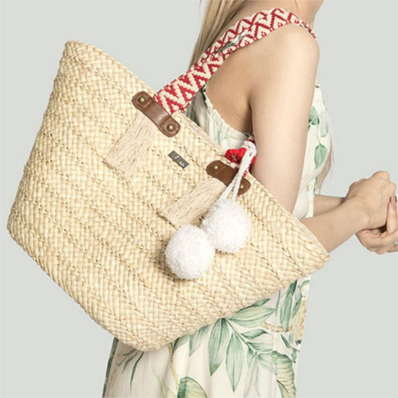 Hairball Handmade Straw Bag