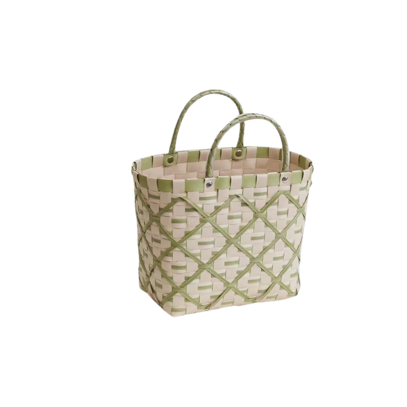 Ins Nordic Style Woven Handbasket