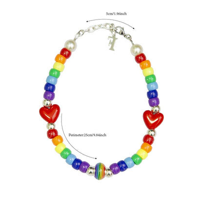 Pet Necklace-Rainbow Series-Little Rainbow