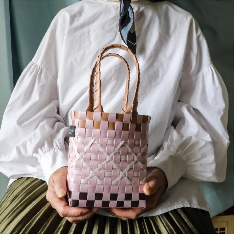 Taro Purple Woven Hand Basket